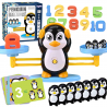 WOOPIE Balancing Scale Learning to Count Penguin