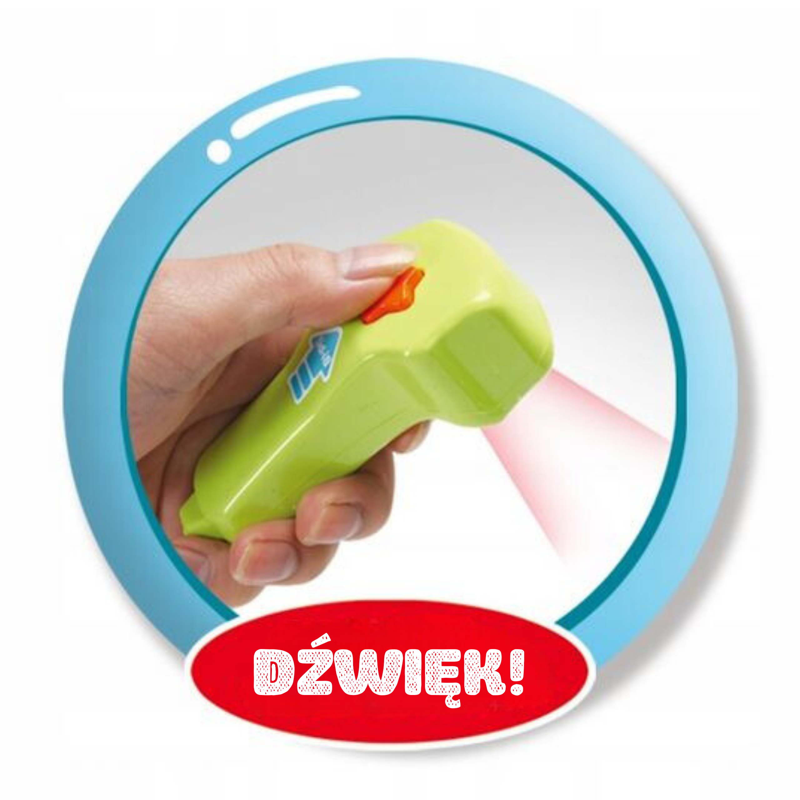 Kasa sklepowa z półką i akcesoriami