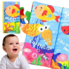 WOOPIE BABY Book with Tails of Sea Animals Material Rustling.