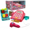 WOOPIE Store Cash Register with Shelf and Accessories Pink.