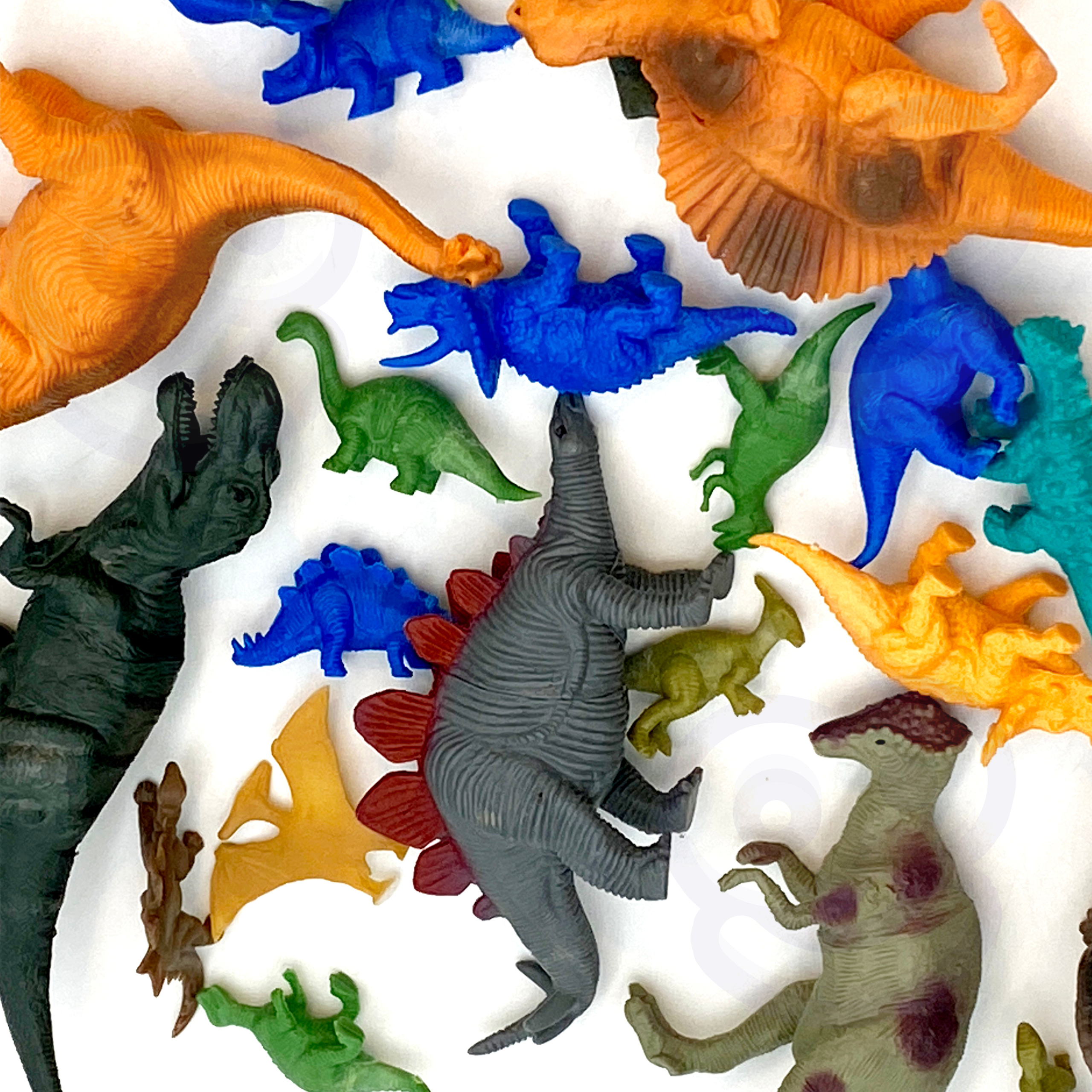 Zestaw figurki dinozaury 34 szt.