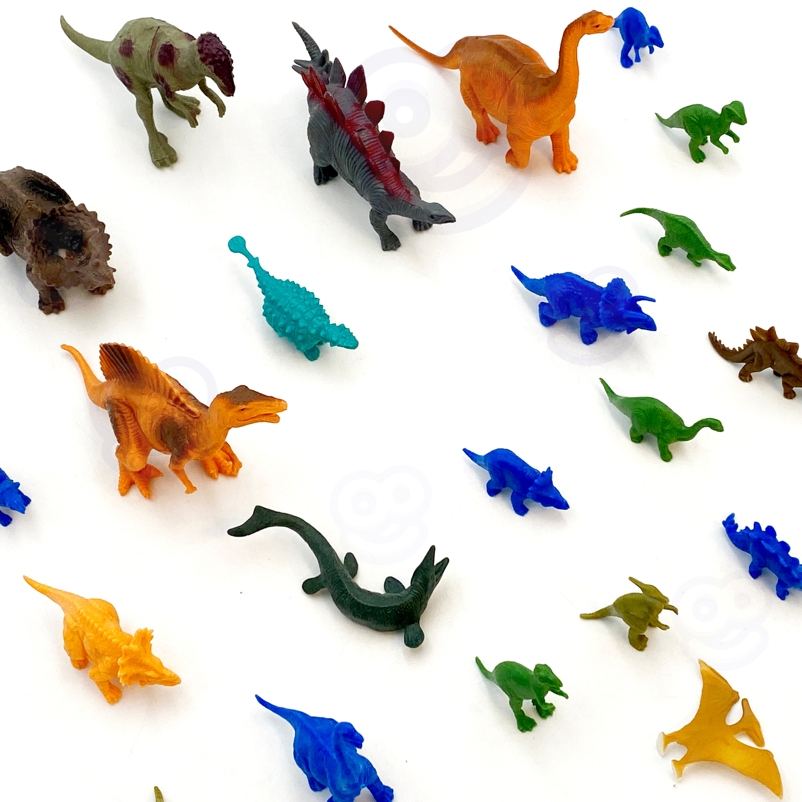 Zestaw figurki dinozaury 34 szt.