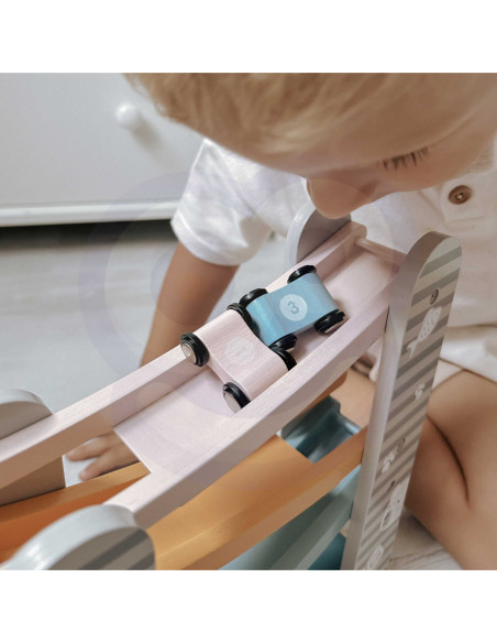  Drewniana Zjeżdżalnia Dla Samochodzików Viga