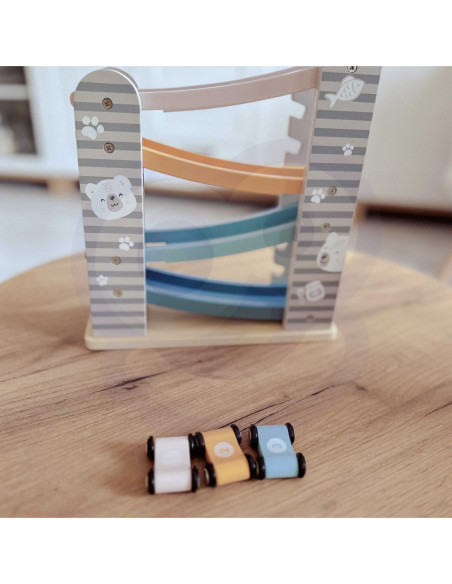  Drewniana Zjeżdżalnia Dla Samochodzików Viga