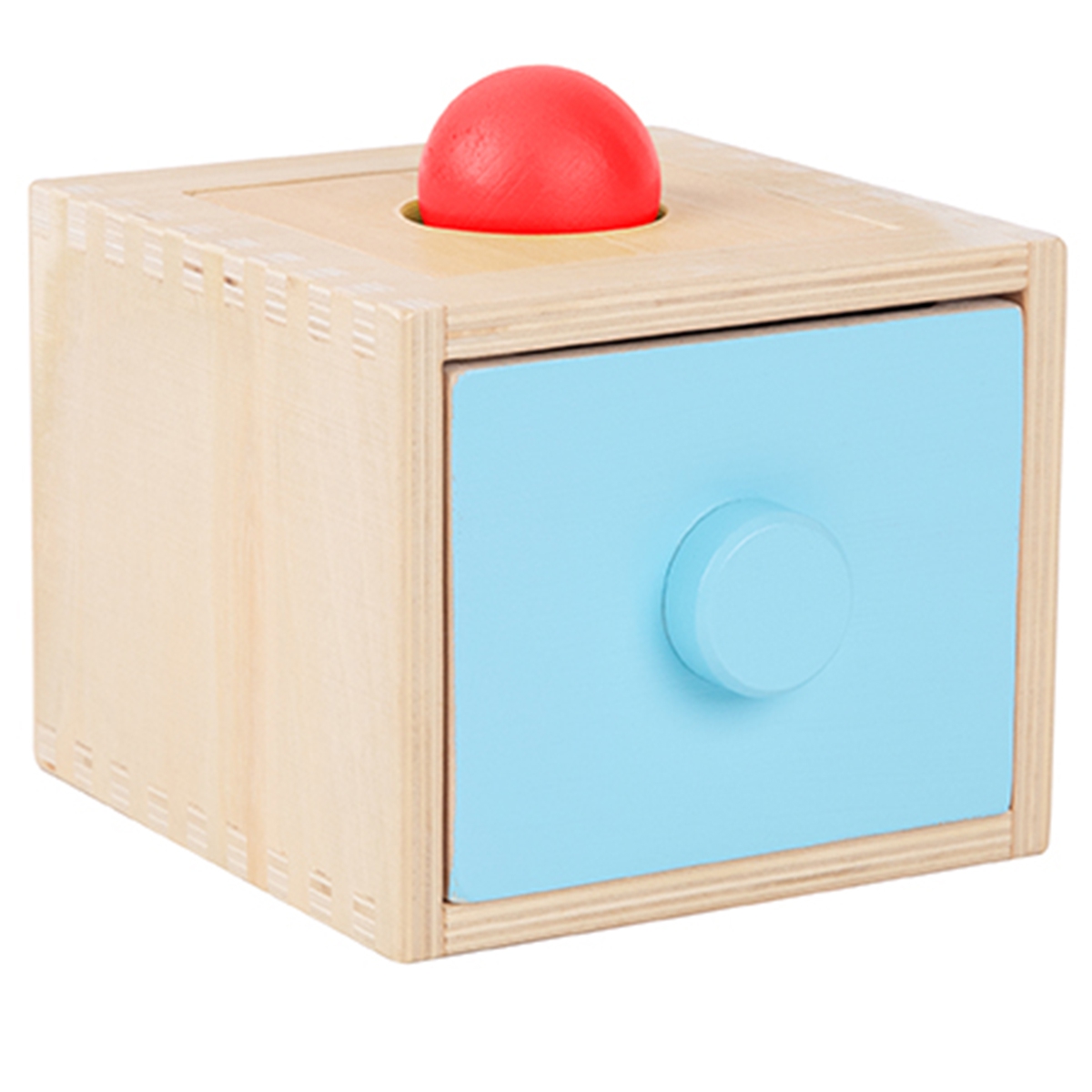 Drewniana szuflada edukacyjna sorter montessori