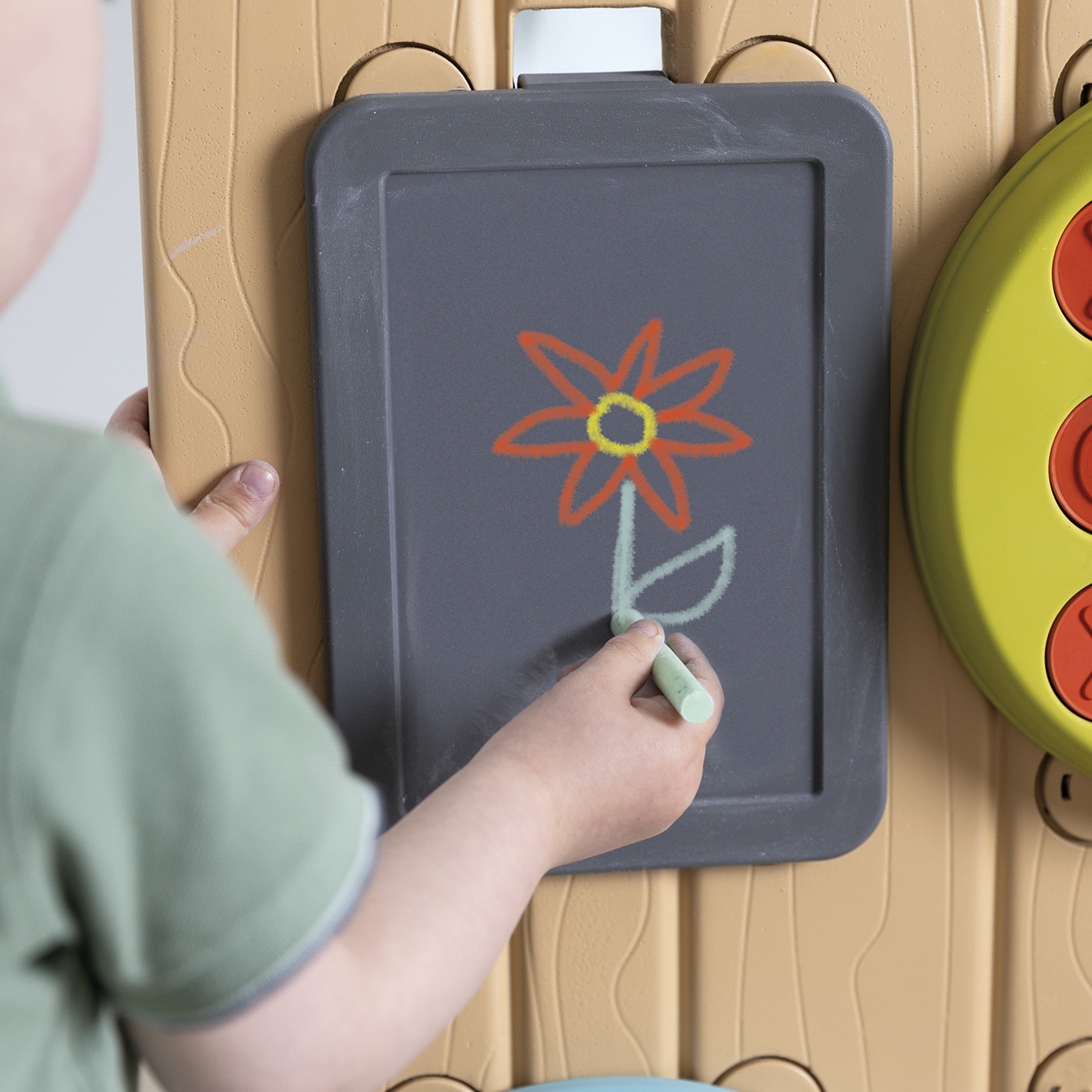 Ścianka aktywności dwustronna - tablica manipulacyjna montessori