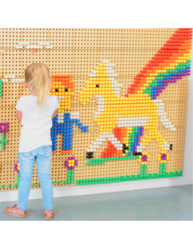 MASTERKIDZ Kołeczki Do Tablicy 512 Szt. 6 Kolorów