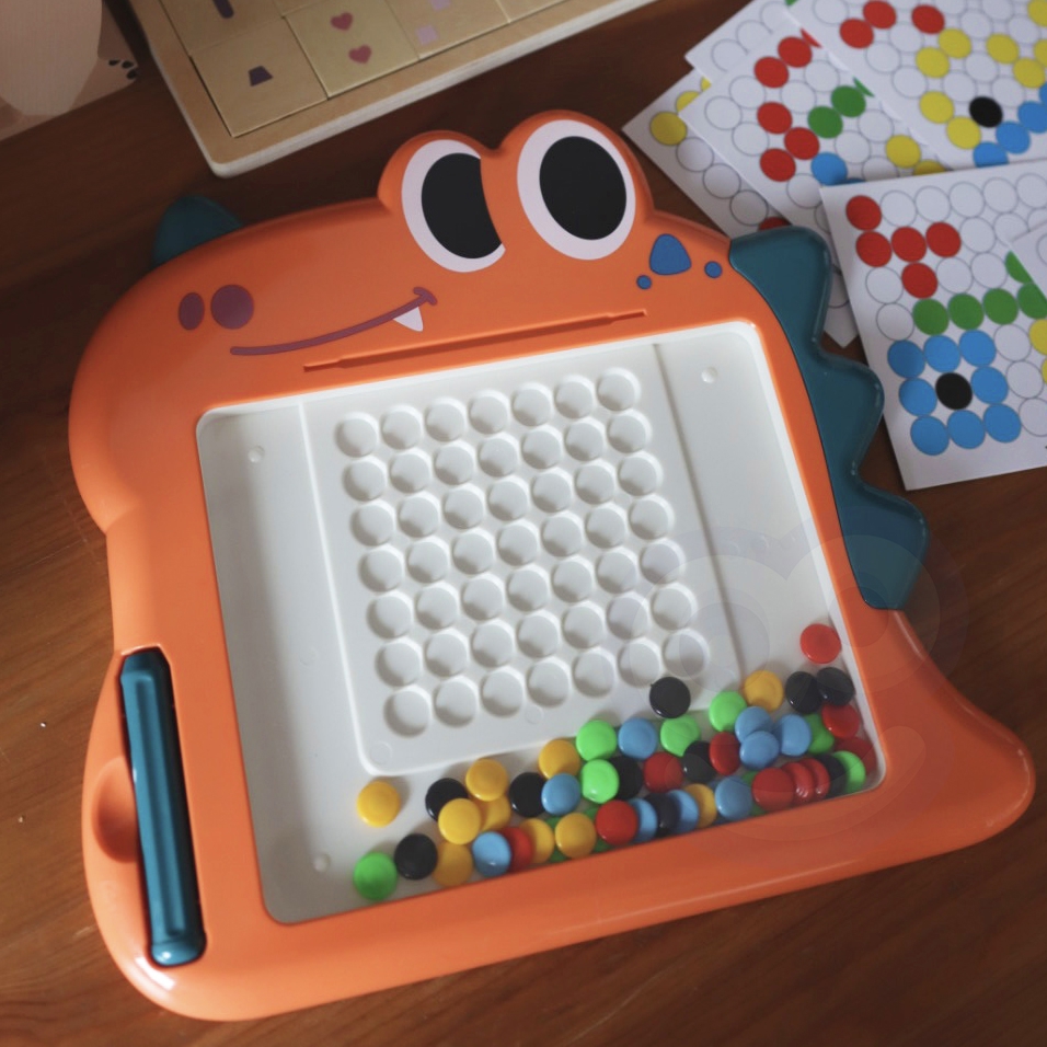 Tablica magnetyczna dla dzieci montessori magpad dinozaur