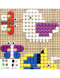 MASTERKIDZ Geometryczne Elementy Tablic 256 szt 2