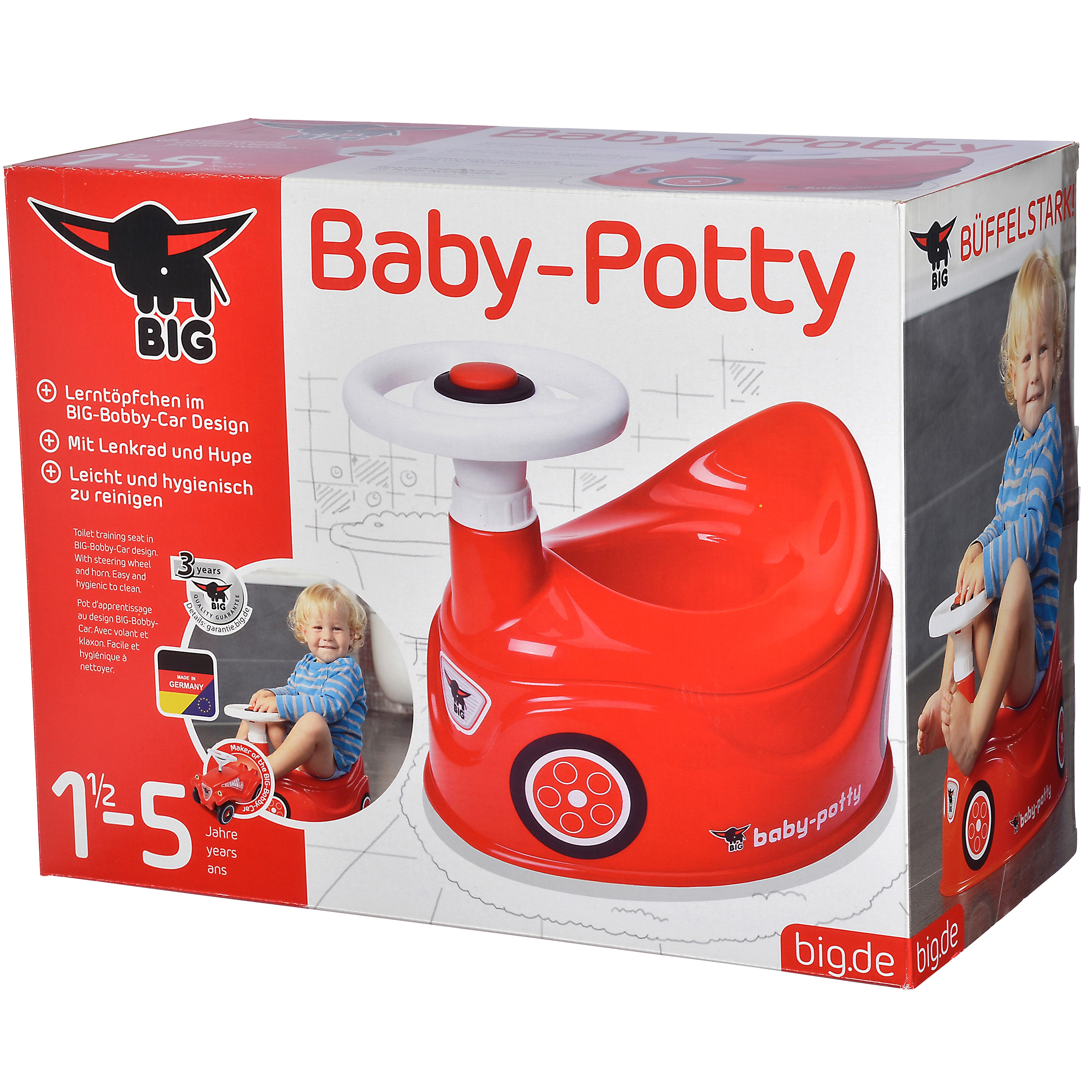 Nocnik new bobby car autko kierownica