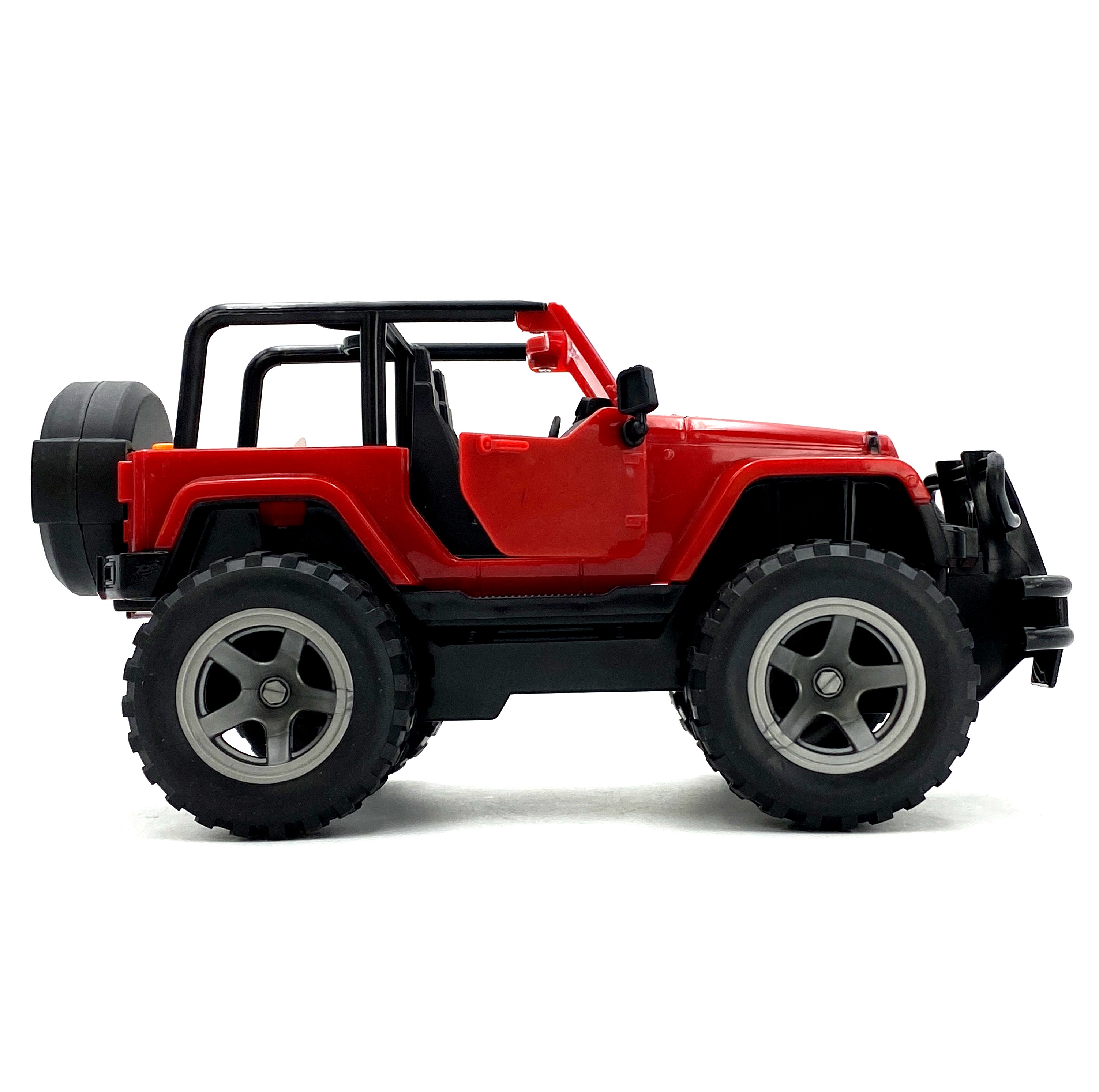 Jeep auto samochód terenowy z dźwiękiem i światłem