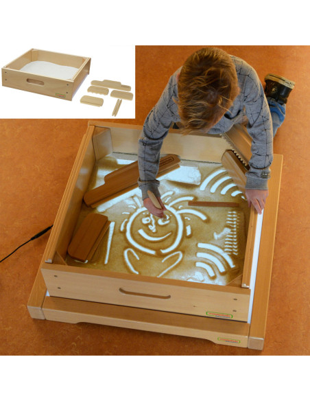 MASTERKIDZ Ramka Na Piasek + Akcesoria