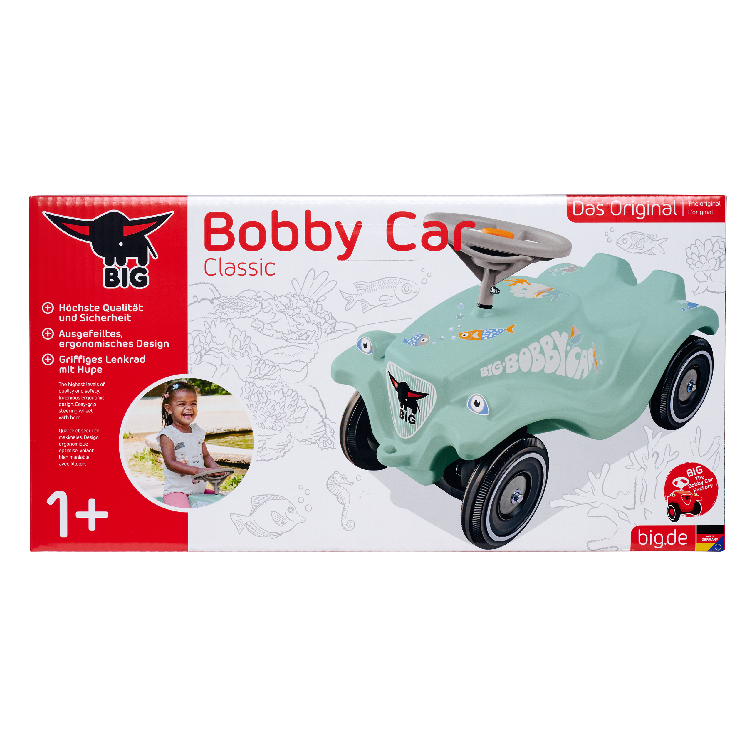 Bobby car classic green sea