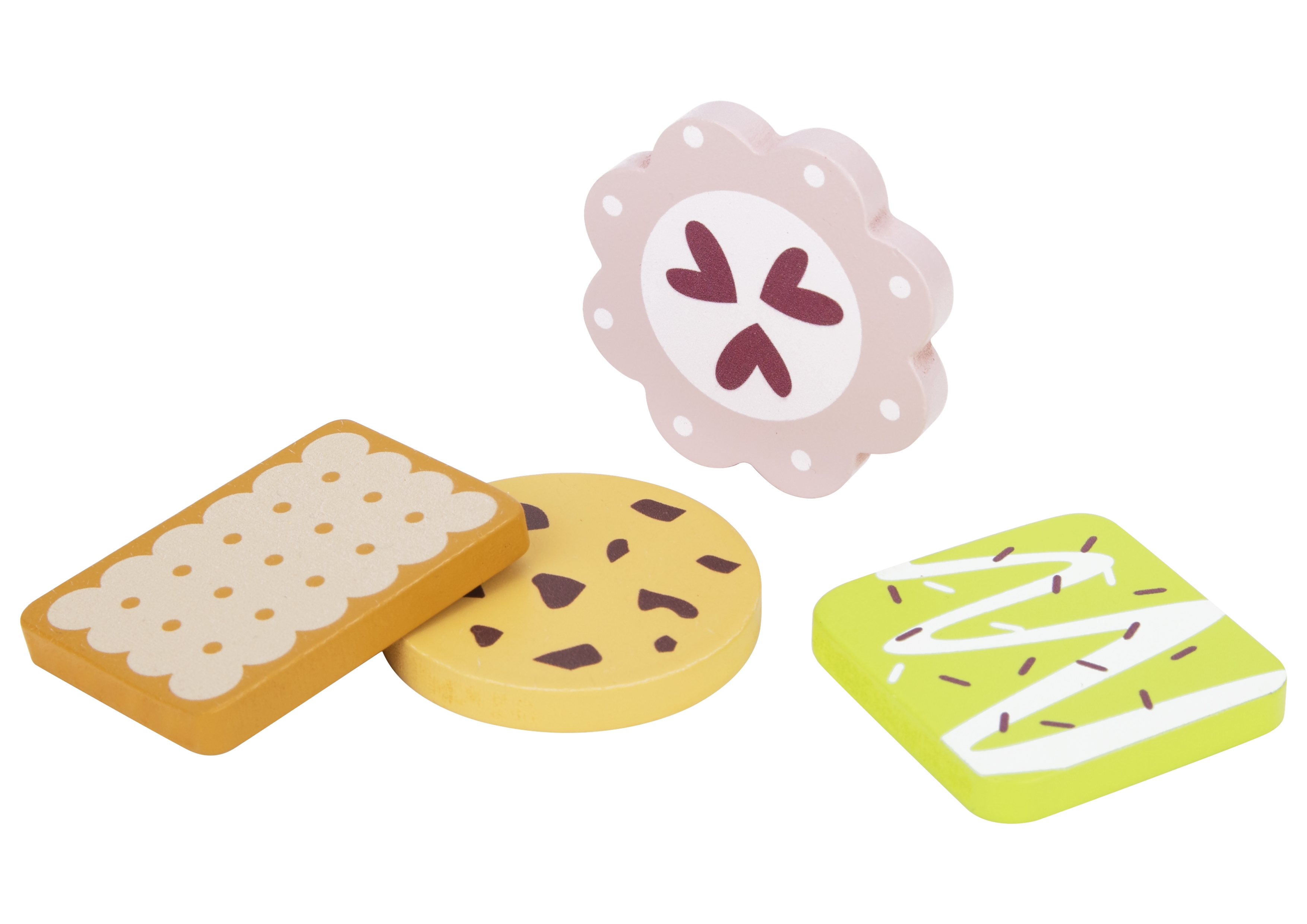 Pastelowe Przyjęcie - Drewniany Zestaw Herbatkowy