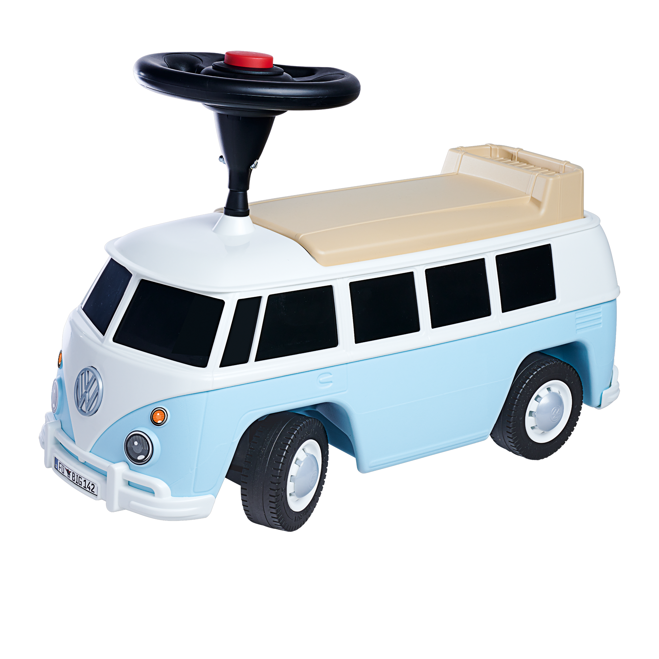 Jeździk vw t1 niebieski kamper volkswagen van