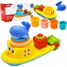 WOOPIE Water Toy Whale Ship Overflow Cups