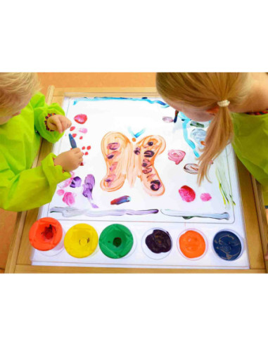 MASTERKIDZ Kwadratowa Taca do Malowania