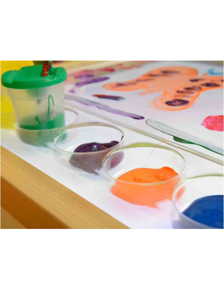 MASTERKIDZ Kwadratowa Taca do Malowania