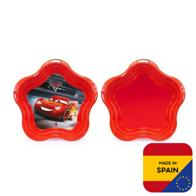 Piaskownica basen muszelka 4w1 cars/auta