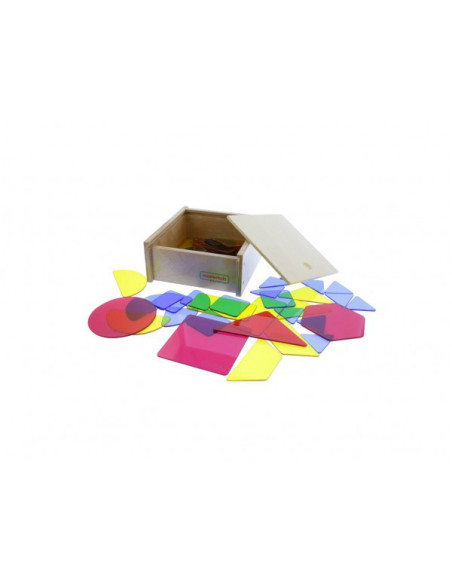 MASTERKIDZ Półprzezroczyste Kształty Geometryczne