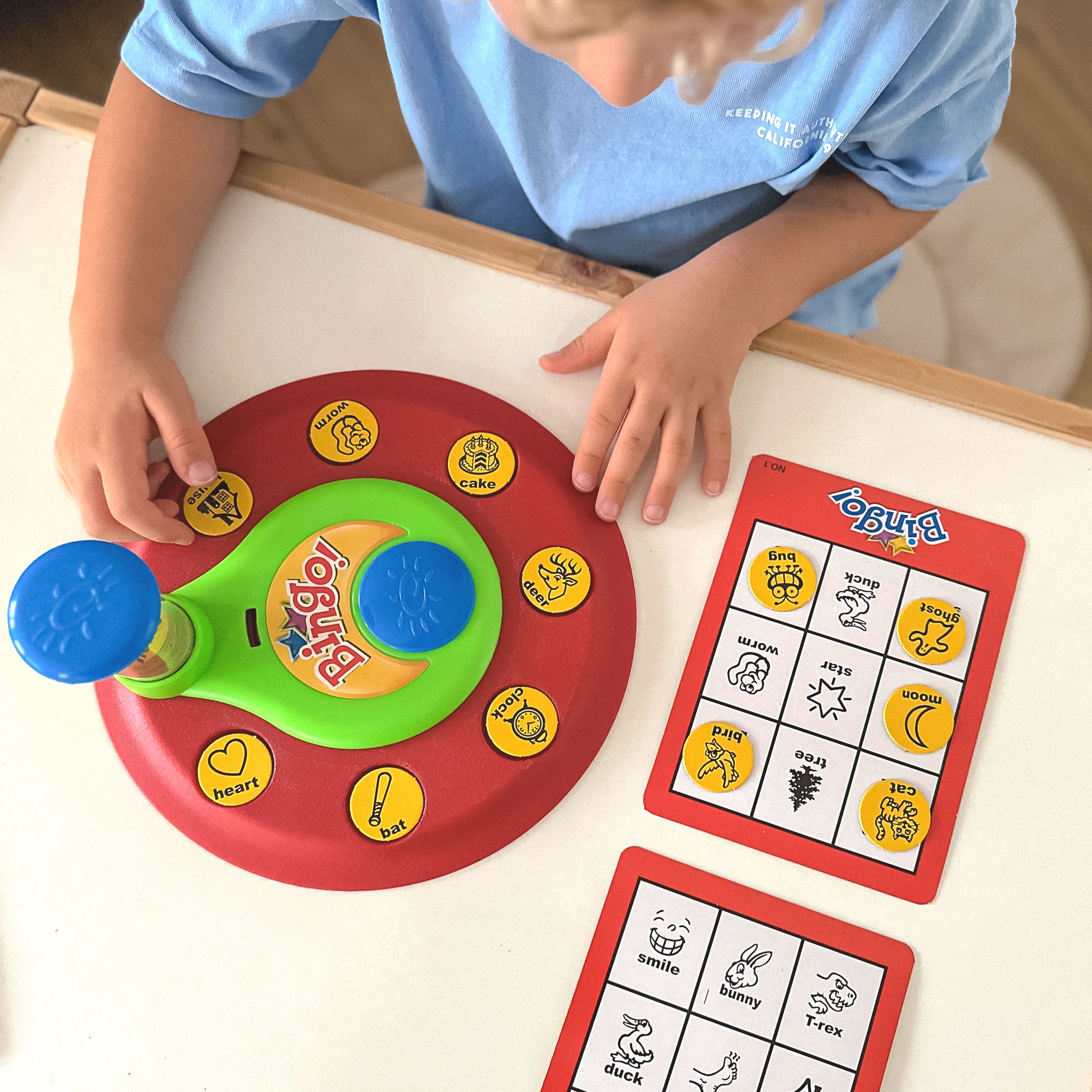 Bingo gra dopasuj żetony planszowa rodzinna