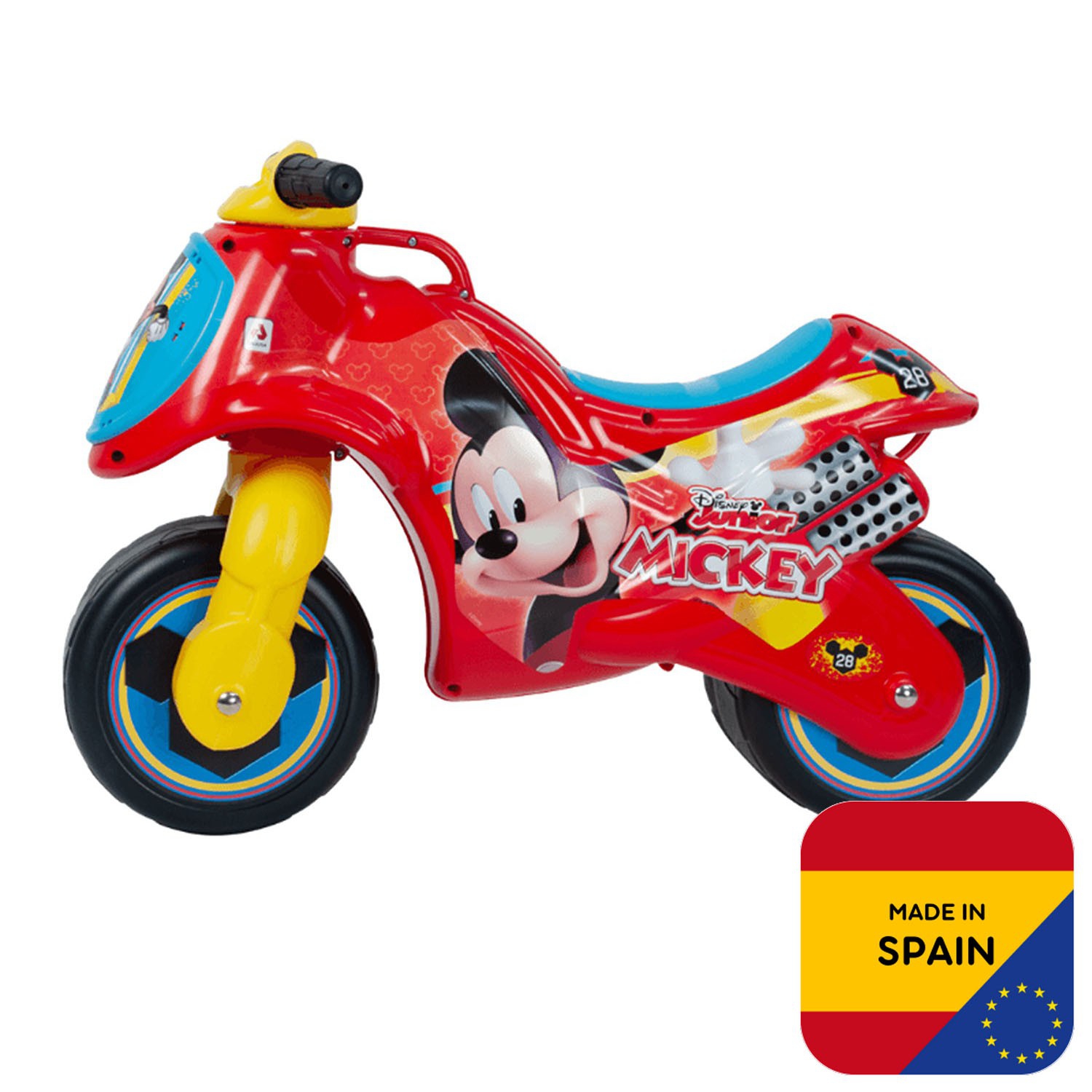Myszka miki jeździk motor rowerek biegowy