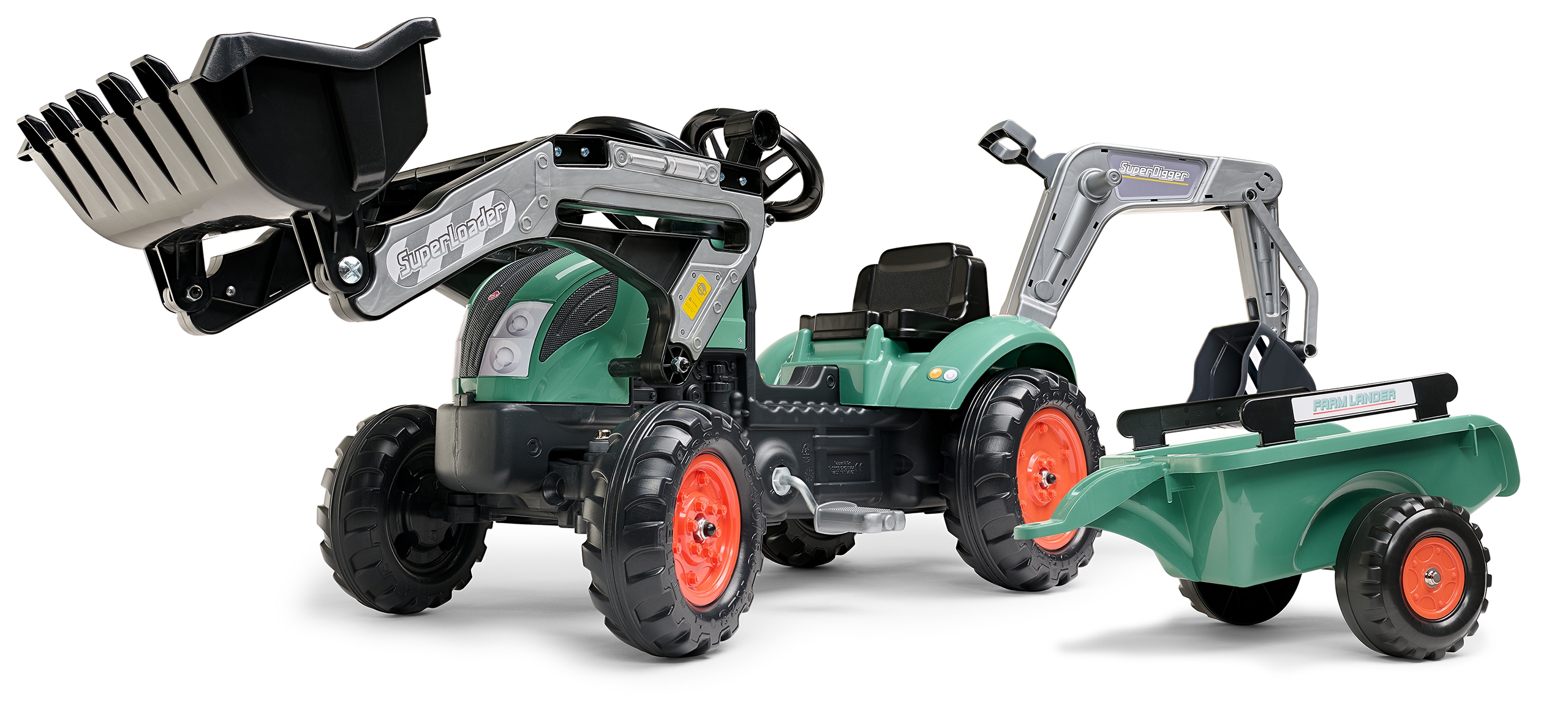 Farm lander koparko - ładowarka traktor 2-5 lat