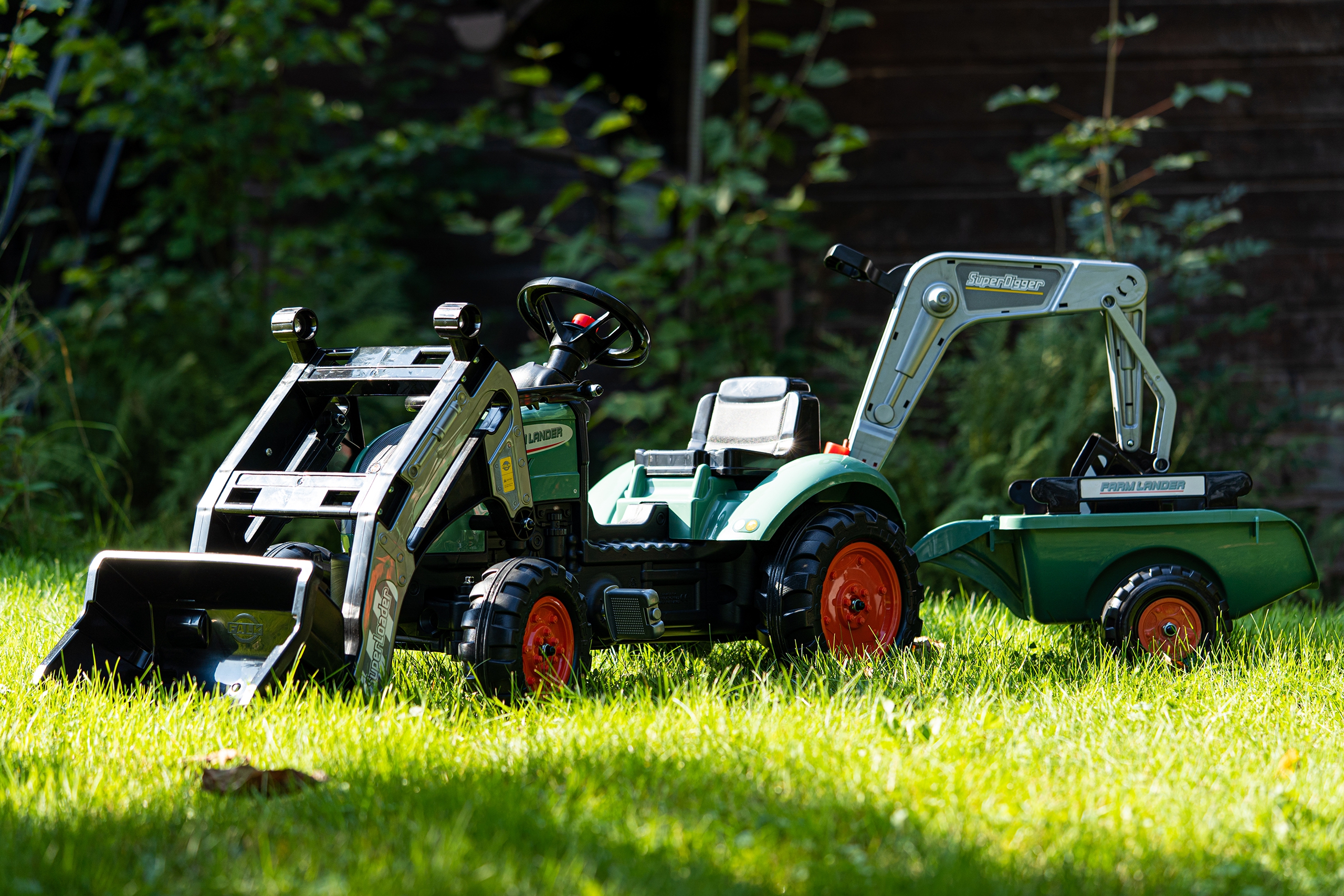 Farm lander koparko - ładowarka traktor 2-5 lat
