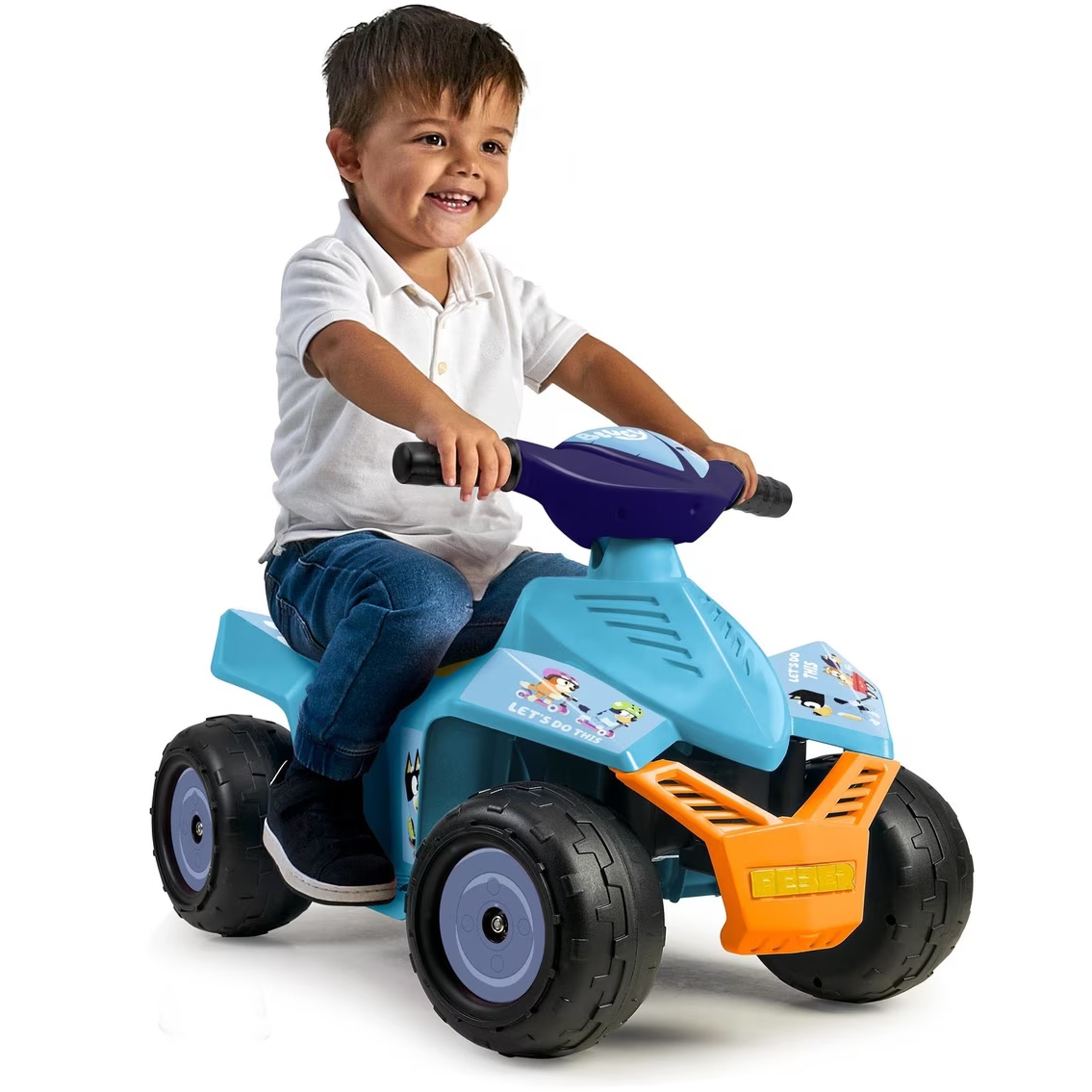 Quad na akumulator 6v racy bluey