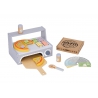 TOOKY TOY Pizzeria Drewniany Piec do Pizzy Akcesoria