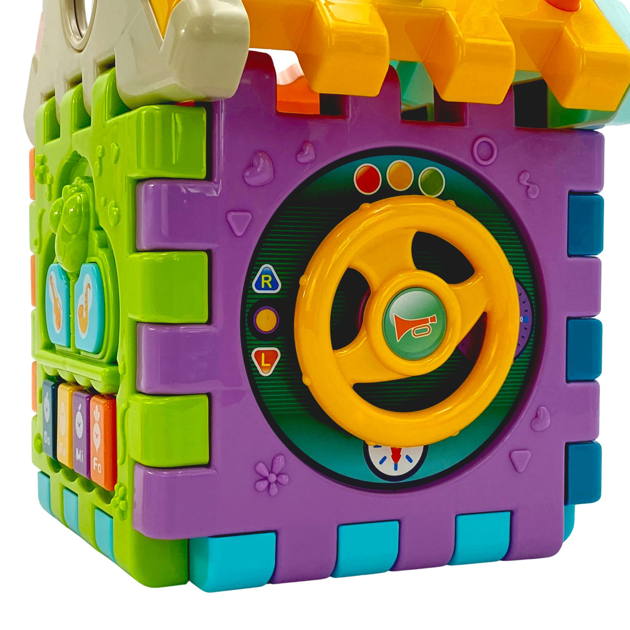Wielofunkcyjny domek aktywności montessori 9w1 - 18m+
