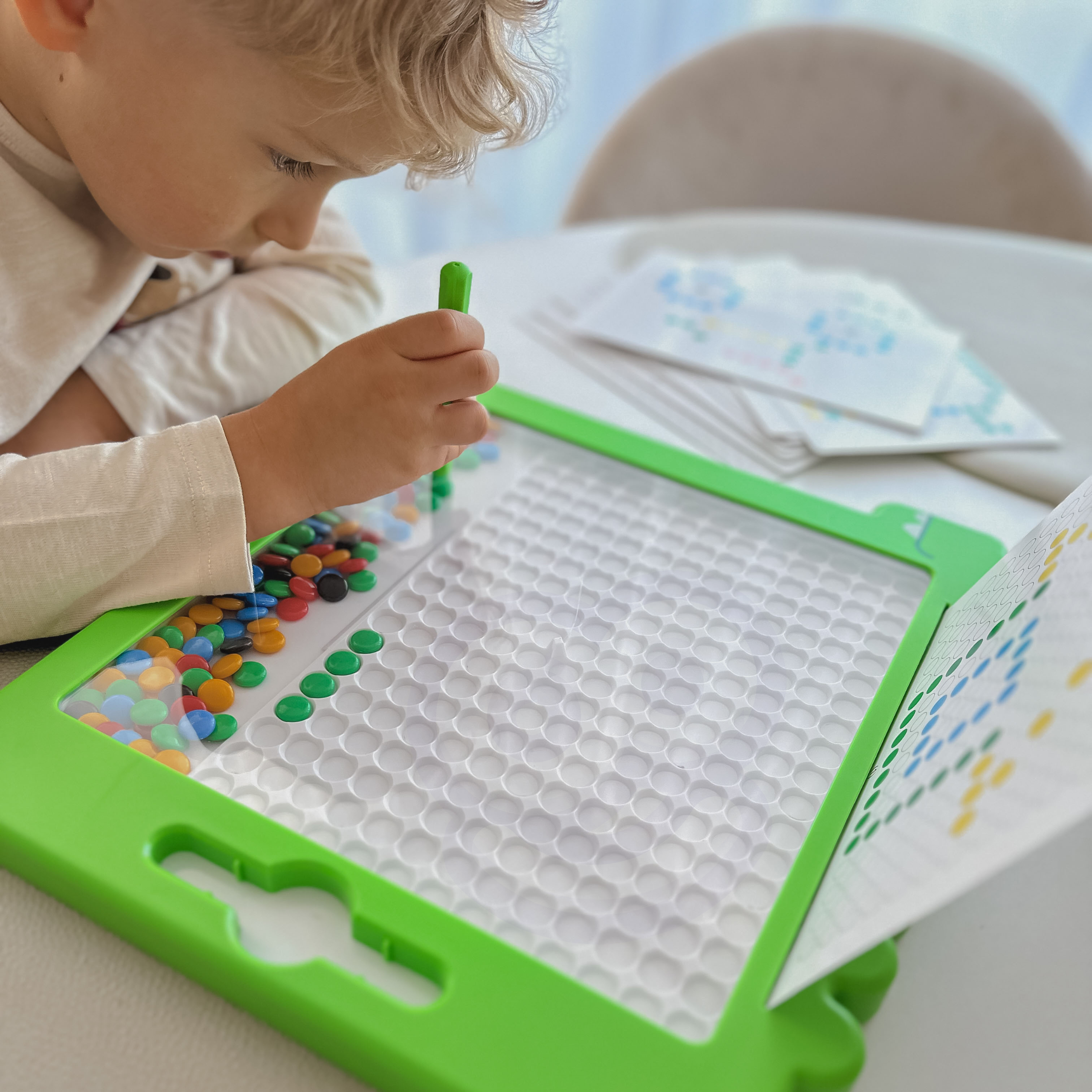 WOOPIE Tablica Magnetyczna dla Dzieci Montessori MagPad Dinozaur