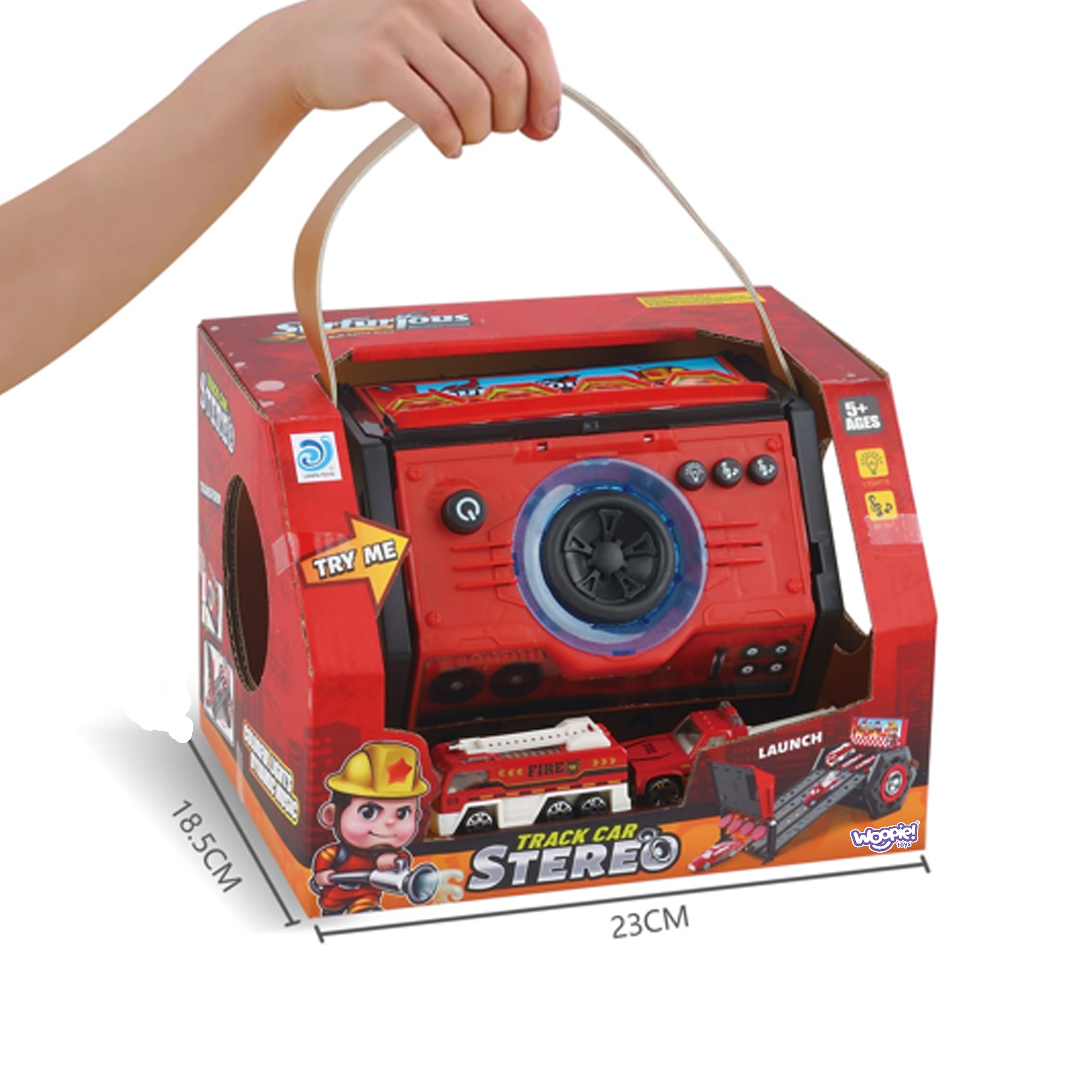 Tor zjazdowy surfurious 2w1 boombox + 2 autka