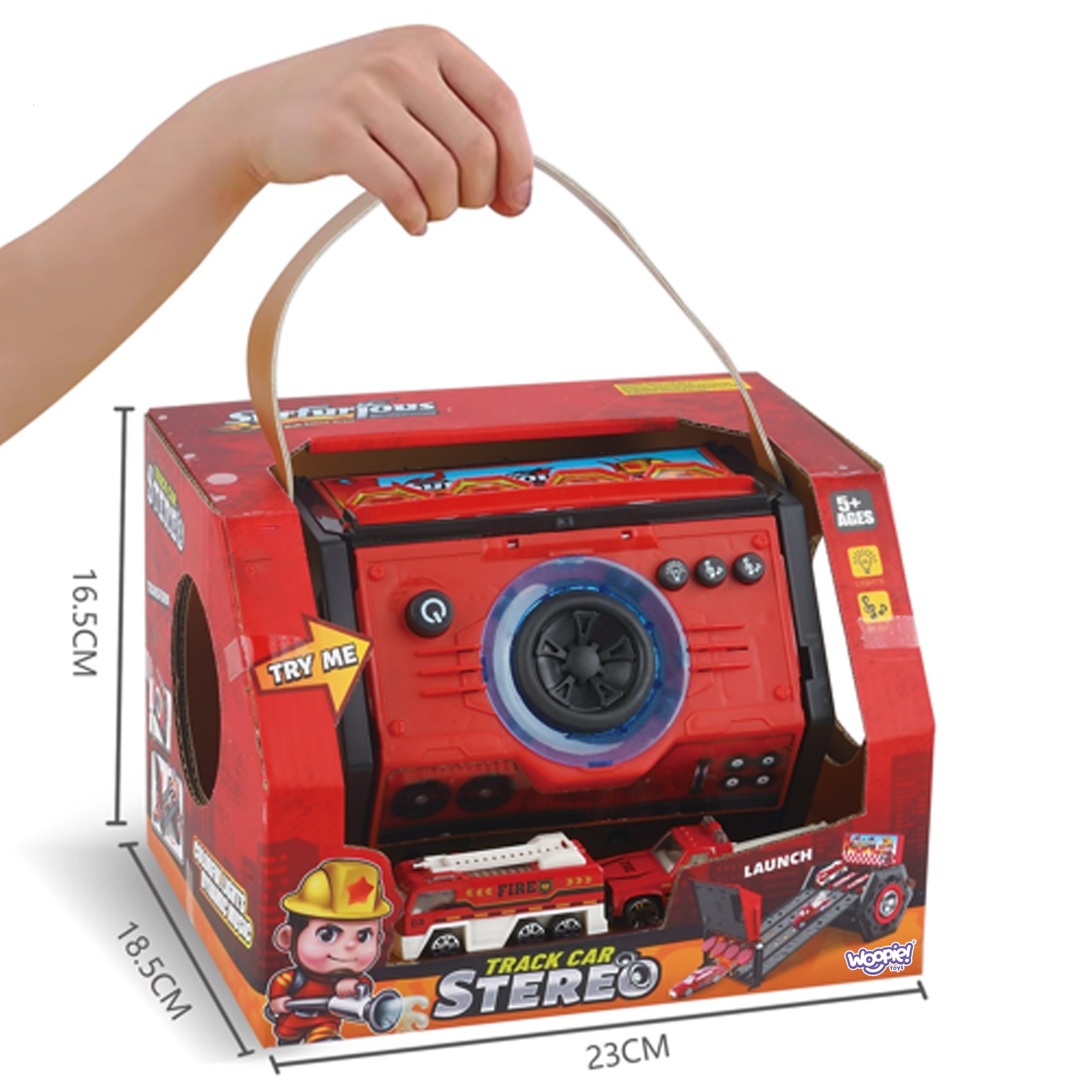 Tor zjazdowy surfurious 2w1 boombox + 2 autka