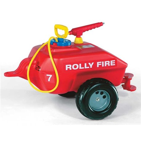 Rolly Toys Przyczepa cysterna Straż pożarna
