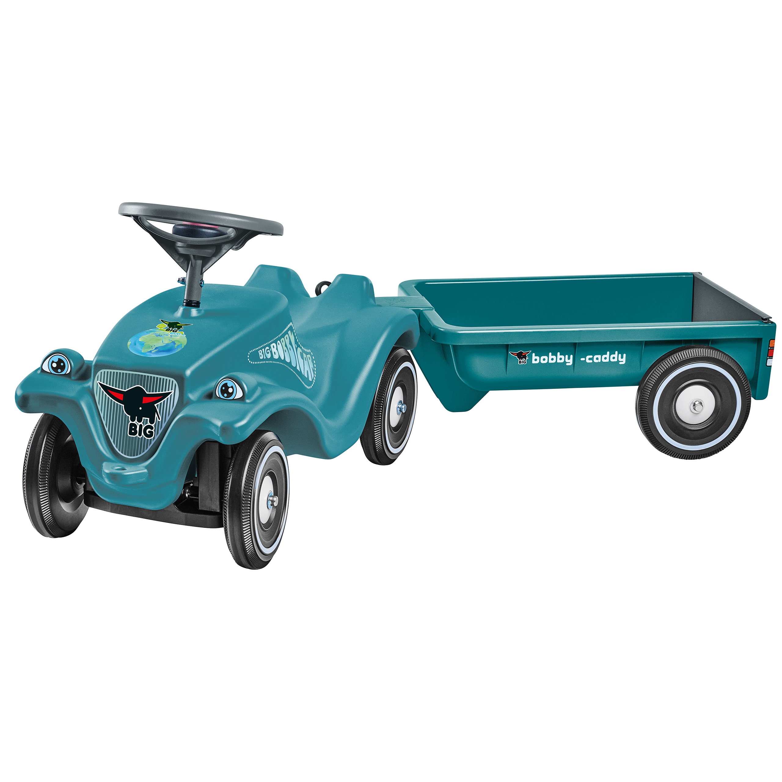 Jeździk bobby car classic eco 2.0 z przyczepą