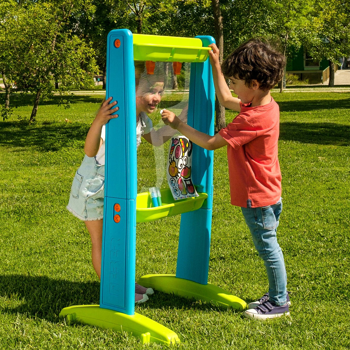 Dwustronna przeźroczysta tablica do rysowania art&amp;fun board