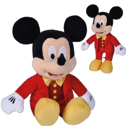 SIMBA DISNEY Myszka Mickey w połyskującym czerwonym smokingu 25cm