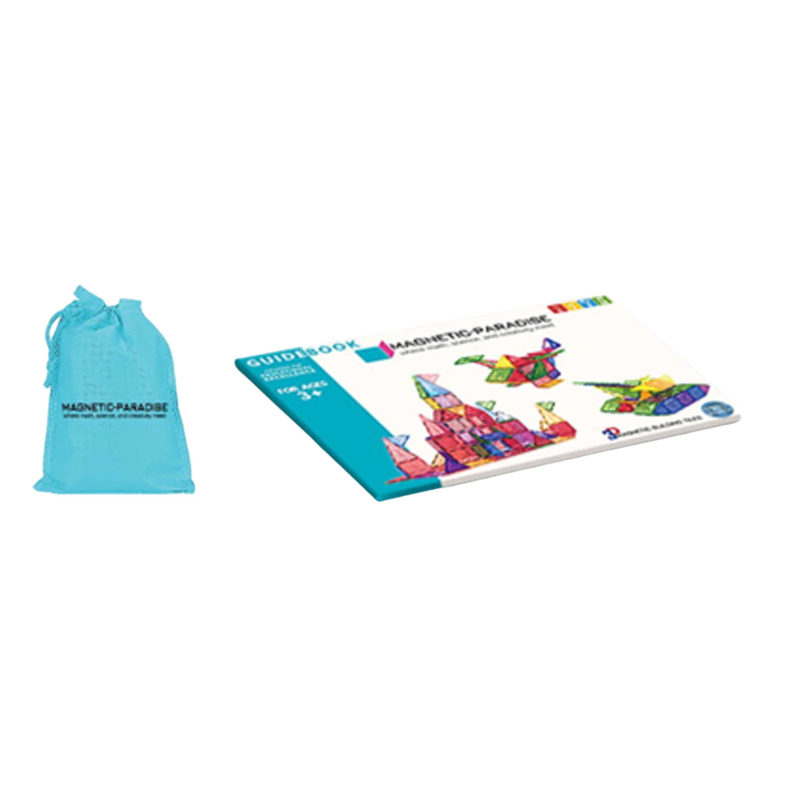 Magnetyczne klocki konstrukcyjne montessori 3d