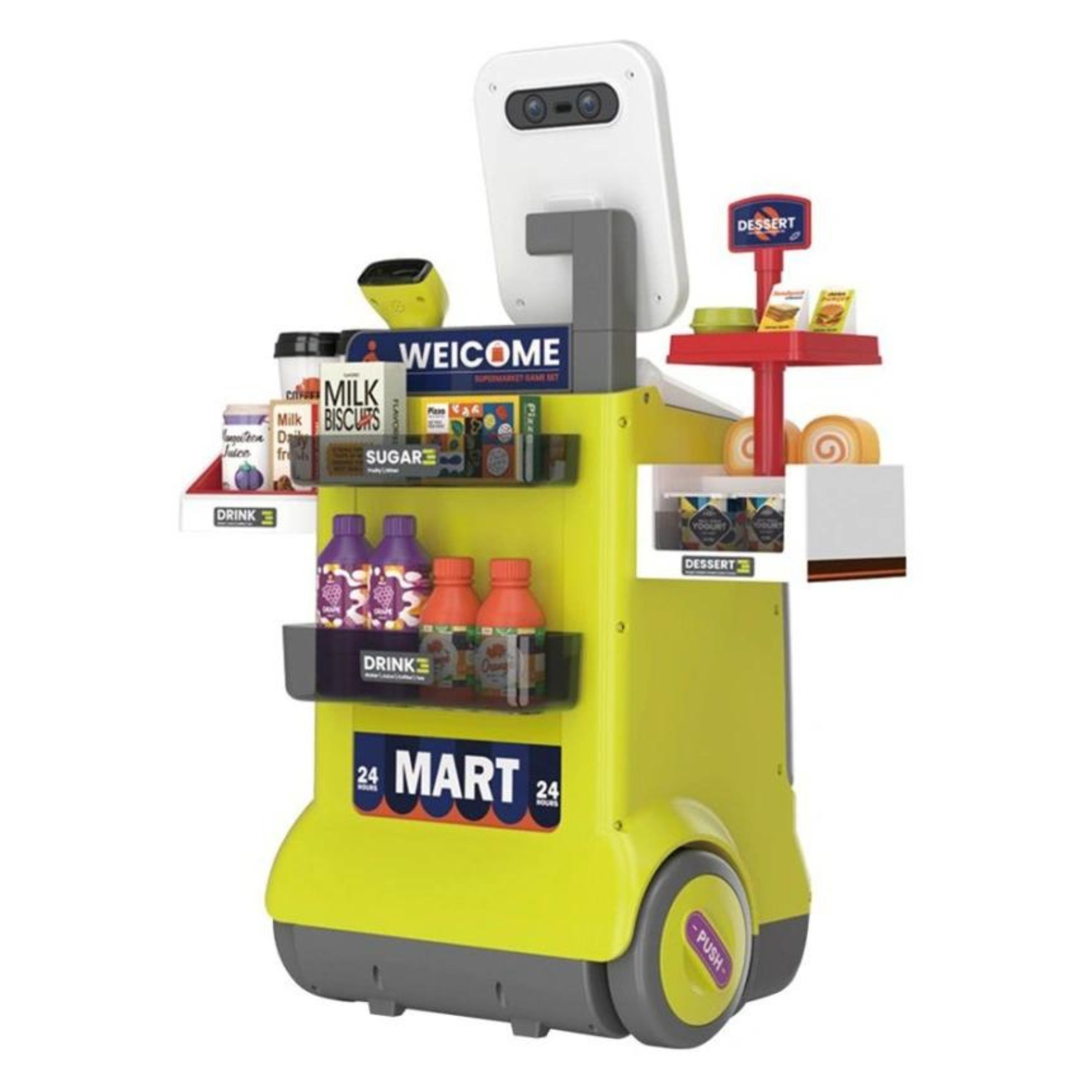 Sklep supermarket dla dzieci 48 el.