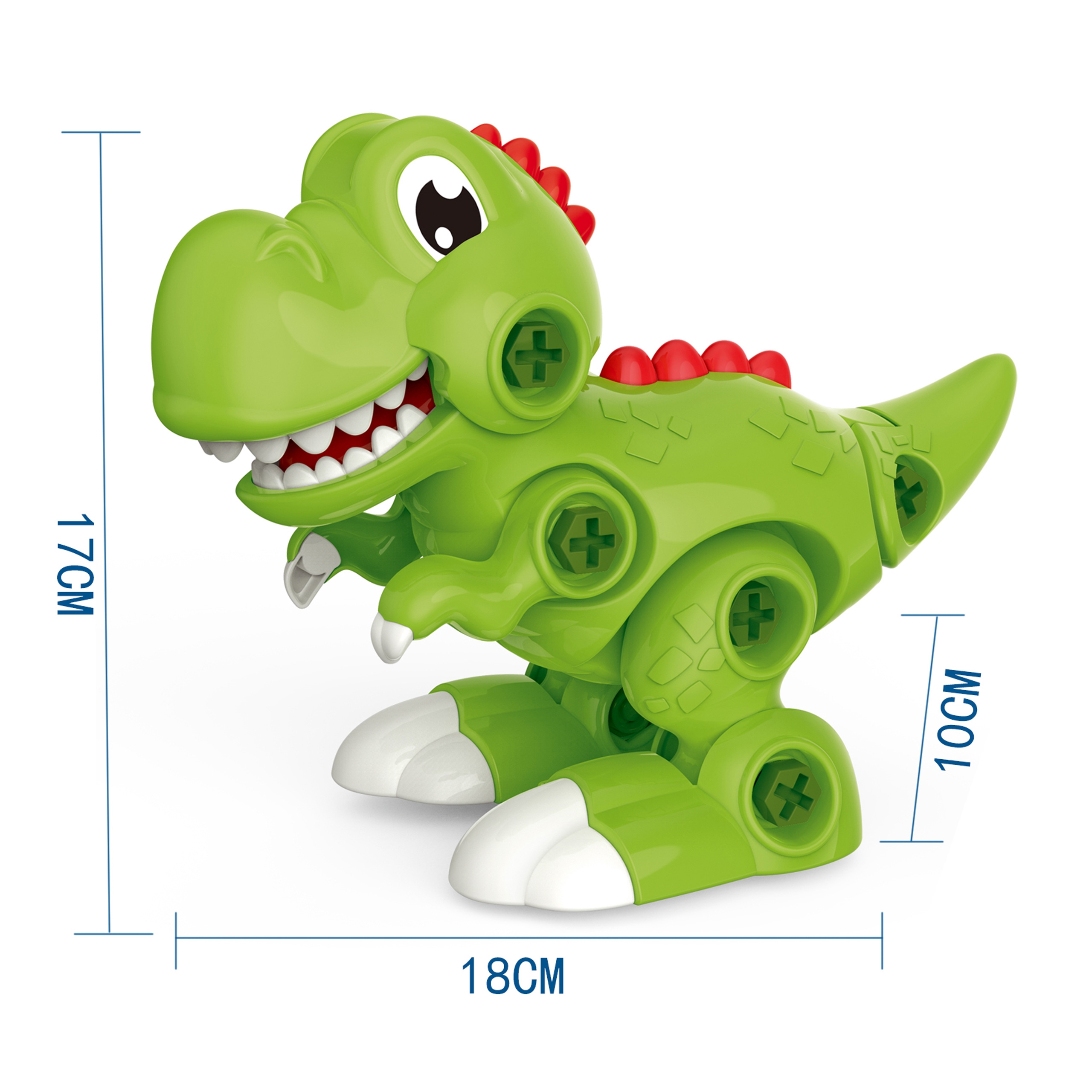 Dinozaur do skręcania zestaw konstrukcyjny + śruborkęt