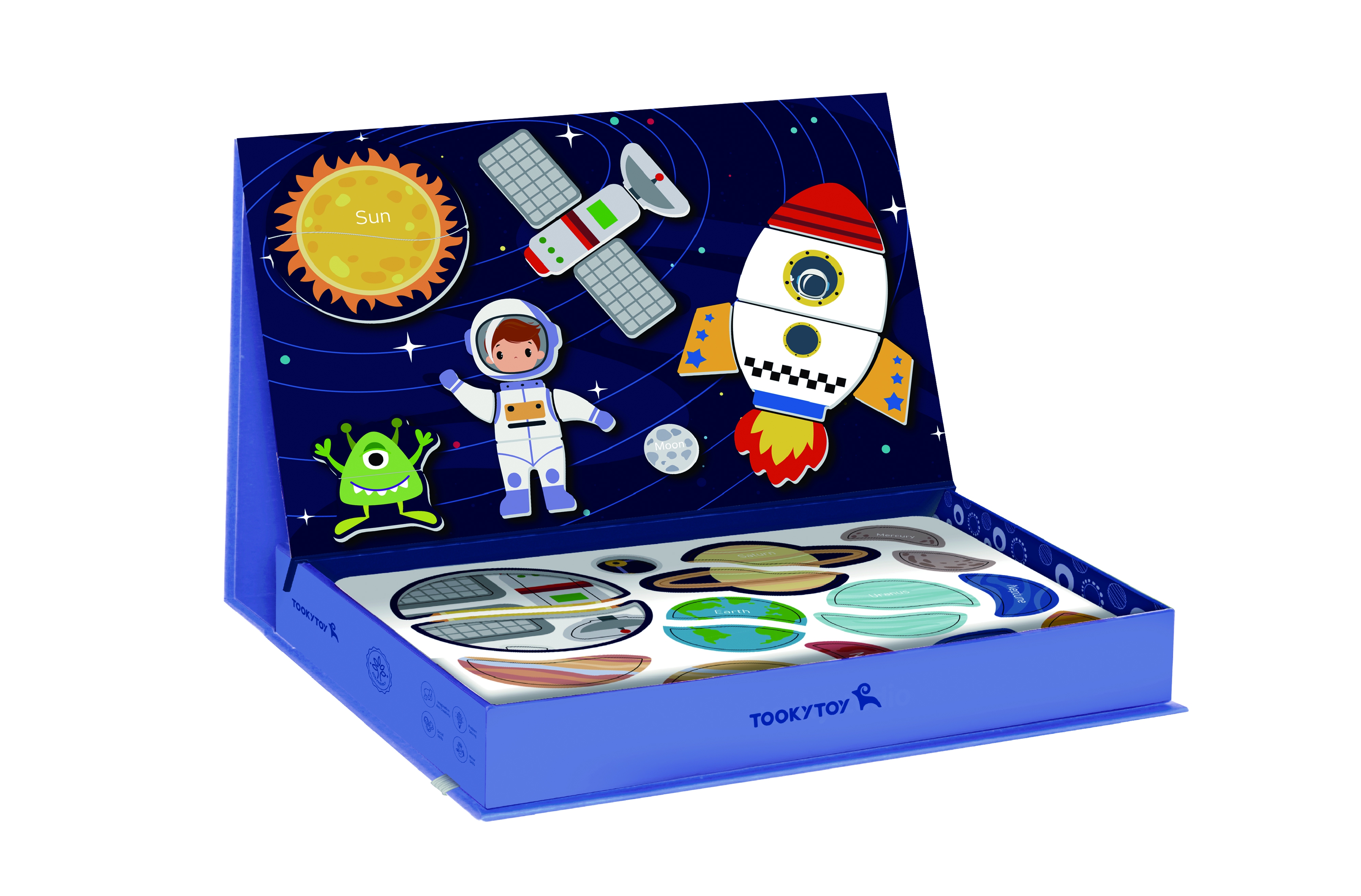 Układanka magnetyczna kosmos puzzle