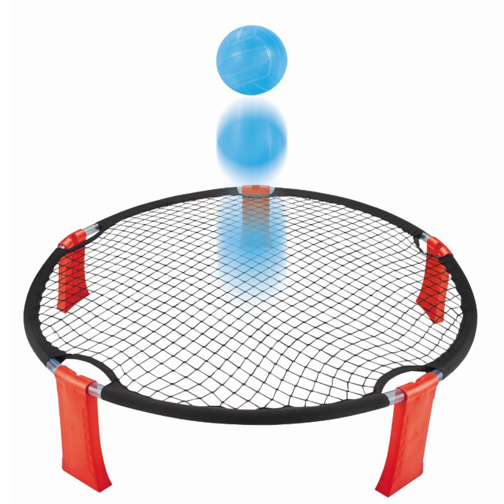 Smash ball gra zręcznościowa trampolina 2 piłki pompka