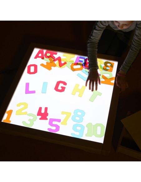 MASTERKIDZ Przezroczyste Cyfry i Litery 38 szt.