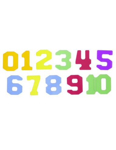 MASTERKIDZ Przezroczyste Cyfry i Litery 38 szt.