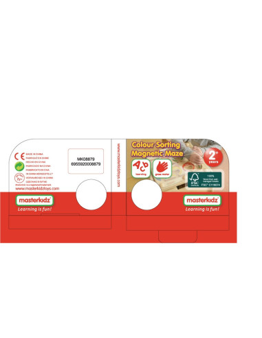 MASTERKIDZ Labirynt Magnetyczny Sorter Kolorów