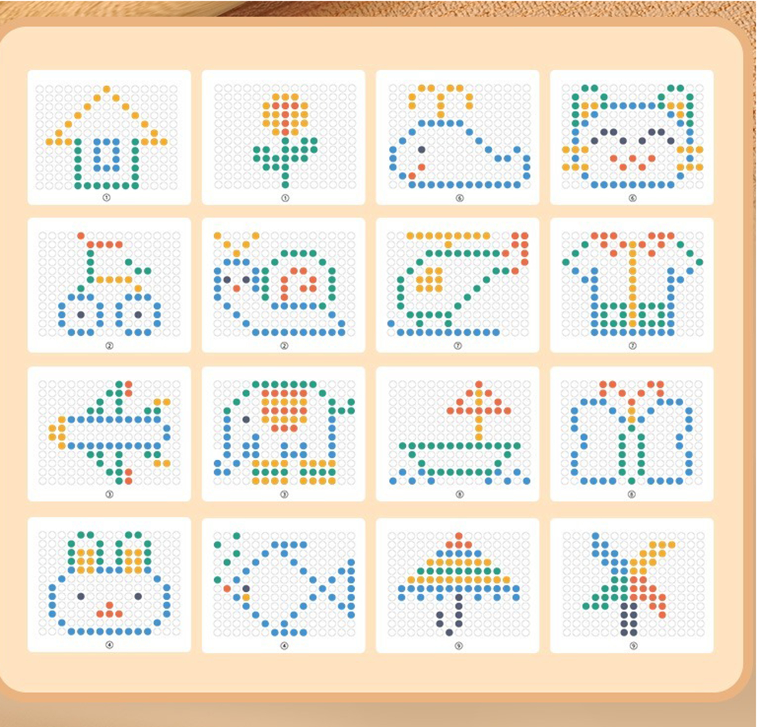 Tablica magnetyczna montessori magpad do rysowania królik marchewka