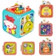 WOOPIE Kostka Sensoryczna Edukacyjna Montessori Sorter 6w1