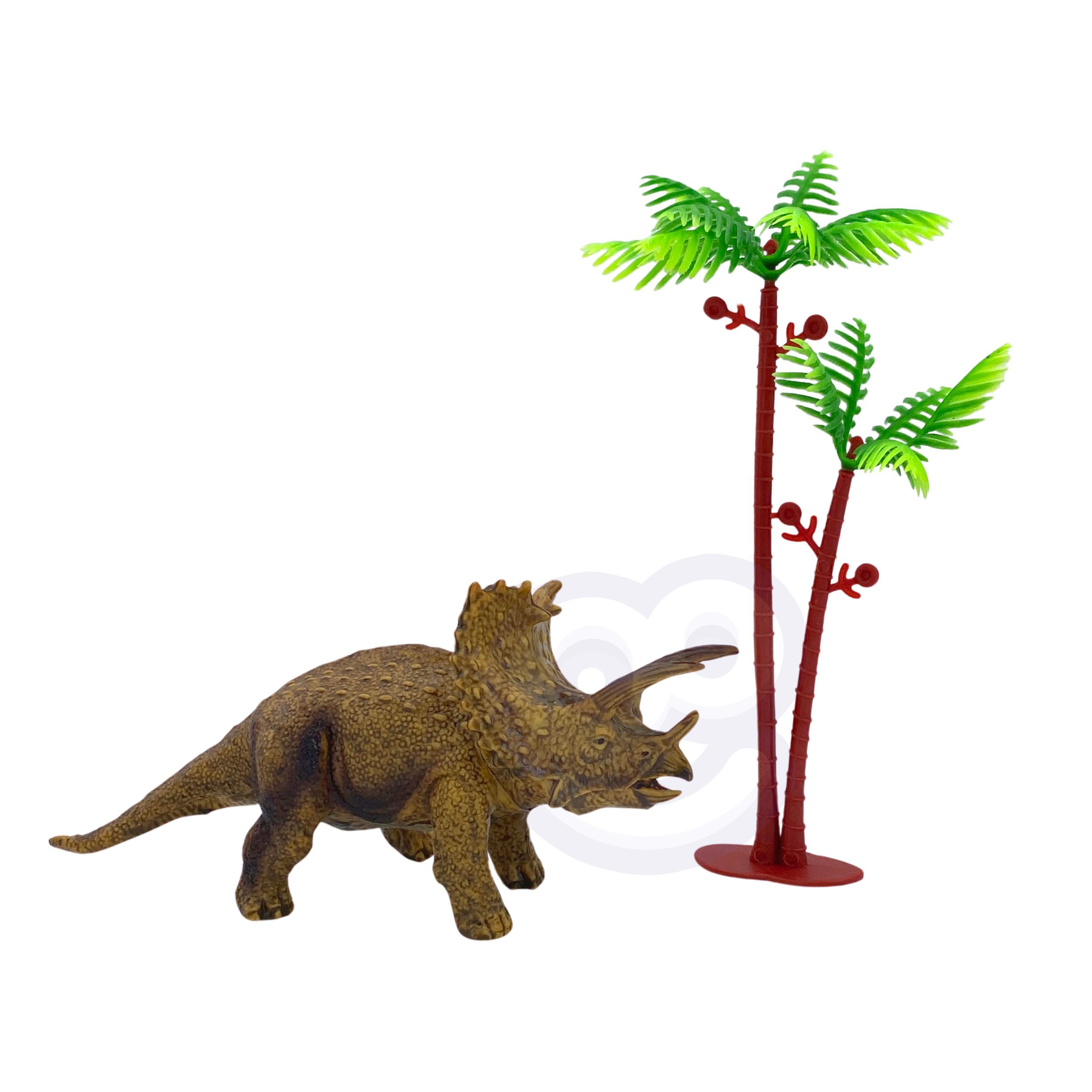 Zestaw figurki dinozaury 16 el. + mata + kuferek