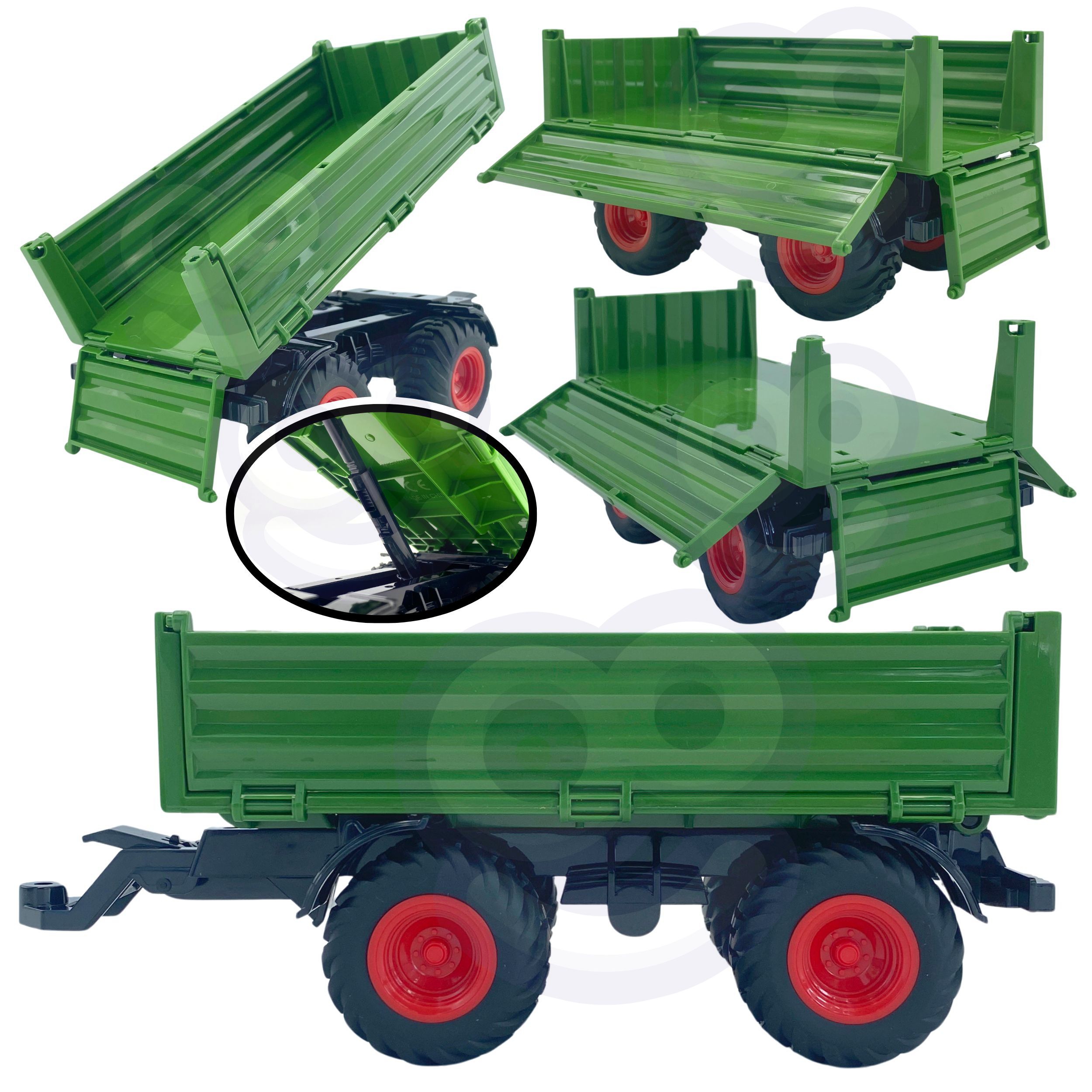 Zestaw mini farma traktor zwierzęta osada farma rolnik narzędzia